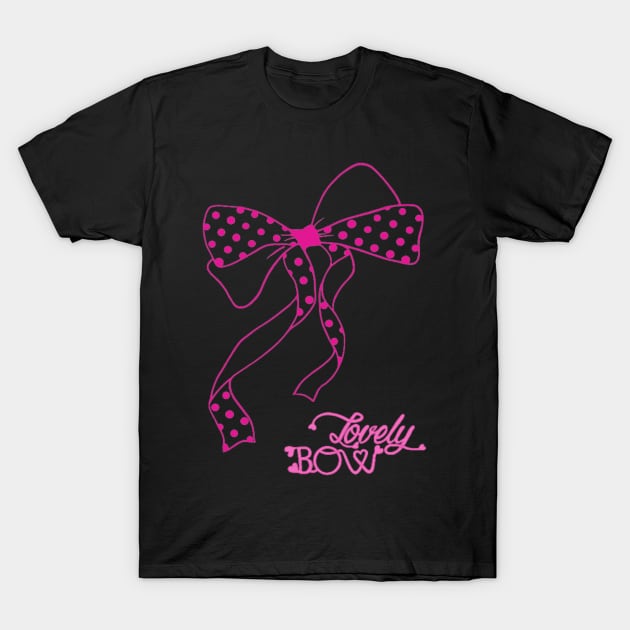 Lovely bow T-Shirt by SaBa Store